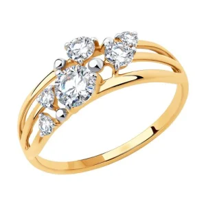 Кольцо Sokolov и Diamant золото 81010457 (Sokolov и Diamant, Россия)
