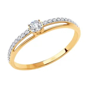 Кольцо Sokolov и Diamant золото 81010467-4 (Sokolov и Diamant, Россия)