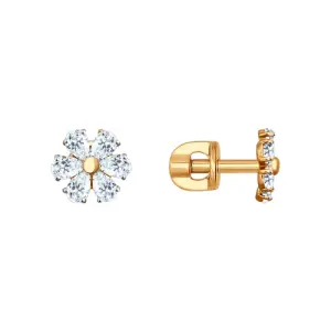 Серьги Sokolov и Diamant золото 81020326-4 (Sokolov и Diamant, Россия)