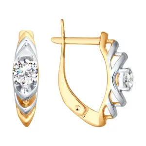 Серьги Sokolov и Diamant золото 81020359 (Sokolov и Diamant, Россия)