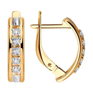 Серьги Sokolov и Diamant золото 81020426 (Sokolov и Diamant, Россия)