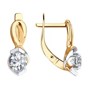 Серьги Sokolov и Diamant золото 81020546 (Sokolov и Diamant, Россия)