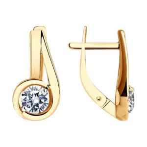 Серьги Sokolov и Diamant золото 81020547 (Sokolov и Diamant, Россия)