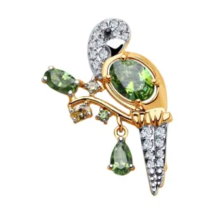 Брошь Sokolov и Diamant золото 81040005 (Sokolov и Diamant, Россия)