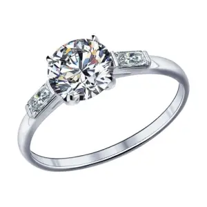 Кольцо Sokolov и Diamant серебро 89010006 (Sokolov и Diamant, Россия)