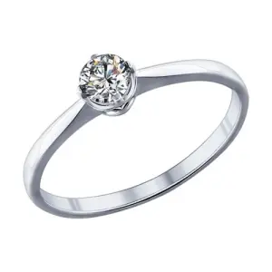 Кольцо Sokolov и Diamant серебро 89010023 (Sokolov и Diamant, Россия)
