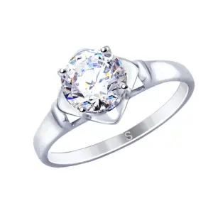 Кольцо Sokolov и Diamant серебро 89010112 (Sokolov и Diamant, Россия)