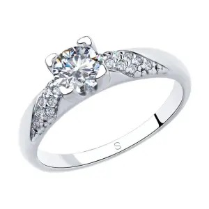 Кольцо Sokolov и Diamant серебро 89010126 (Sokolov и Diamant, Россия)