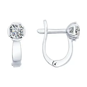 Серьги Sokolov и Diamant серебро 89020010 (Sokolov и Diamant, Россия)