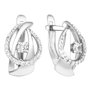Серьги BIRYUZA серебро 90-02-6900-00 (BIRYUZA, Россия)