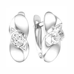 Серьги BIRYUZA серебро 90-02-7029-01 (BIRYUZA, Россия)