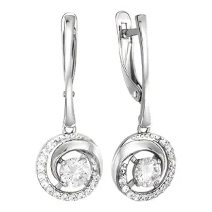 Серьги BIRYUZA серебро 90-02-7562-01 (BIRYUZA, Россия)