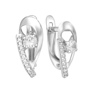 Серьги BIRYUZA серебро 90-02-7601-01 (BIRYUZA, Россия)