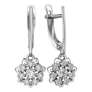 Серьги BIRYUZA серебро 90-52-0016-01 (BIRYUZA, Россия)