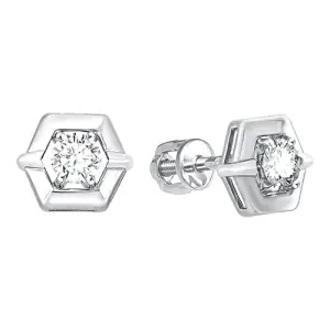 Серьги BIRYUZA серебро 90-52-0083-5-01 (BIRYUZA, Россия)