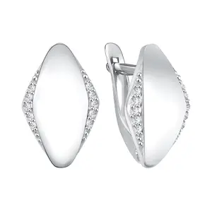 Серьги BIRYUZA серебро 90-52-0125-00 (BIRYUZA, Россия)