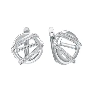Серьги BIRYUZA серебро 90-52-0226-00 (BIRYUZA, Россия)