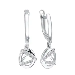 Серьги BIRYUZA серебро 90-52-0229-00 (BIRYUZA, Россия)