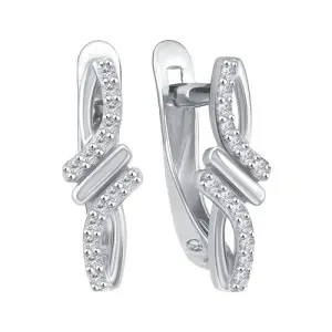 Серьги BIRYUZA серебро 90-52-0388-00 (BIRYUZA, Россия)