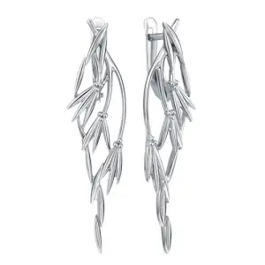 Серьги BIRYUZA серебро 90-52-0411-00 (BIRYUZA, Россия)