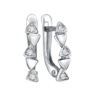 Серьги BIRYUZA серебро 90-52-0419-00 (BIRYUZA, Россия)