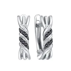 Серьги BIRYUZA серебро 90-52-0420-04 (BIRYUZA, Россия)