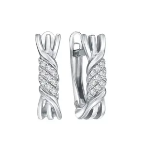 Серьги BIRYUZA серебро 90-52-0421-01 (BIRYUZA, Россия)