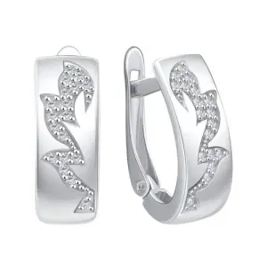 Серьги BIRYUZA серебро 90-52-0449-01 (BIRYUZA, Россия)