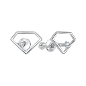 Серьги BIRYUZA серебро 90-62-0046-01 (BIRYUZA, Россия)