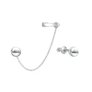 Серьги BIRYUZA серебро 90-62-0314-00 (BIRYUZA, Россия)