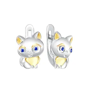 Серьги BIRYUZA серебро 90-62-0318-1-06 (BIRYUZA, Россия)
