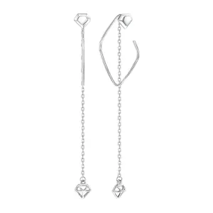 Серьги BIRYUZA серебро 90-62-0406-00 (BIRYUZA, Россия)