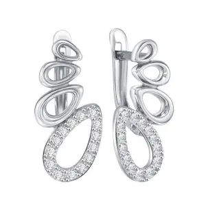 Серьги BIRYUZA серебро 90-62-0520-00 (BIRYUZA, Россия)