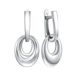 Серьги BIRYUZA серебро 90-62-0554-00 (BIRYUZA, Россия)