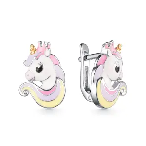 Серьги  серебро 901022706 (Россия)