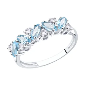Кольцо Sokolov и Diamant серебро 92010006 (Sokolov и Diamant, Россия)