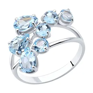 Кольцо Sokolov и Diamant серебро 92010008 (Sokolov и Diamant, Россия)