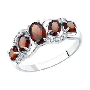 Кольцо Sokolov и Diamant серебро 92011009 (Sokolov и Diamant, Россия)