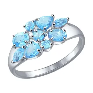 Кольцо Sokolov и Diamant серебро 92011103 (Sokolov и Diamant, Россия)