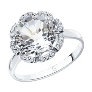 Кольцо Sokolov и Diamant серебро 92011206 (Sokolov и Diamant, Россия)