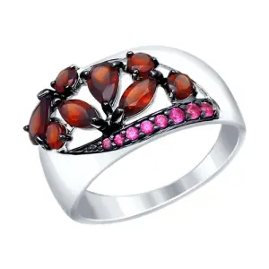 Кольцо Sokolov и Diamant серебро 92011345 (Sokolov и Diamant, Россия)