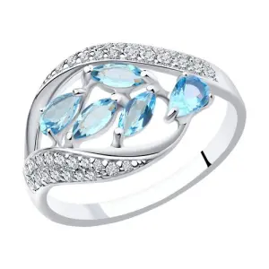 Кольцо Sokolov и Diamant серебро 92011363 (Sokolov и Diamant, Россия)