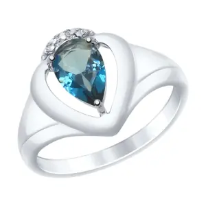 Кольцо Sokolov и Diamant серебро 92011470 (Sokolov и Diamant, Россия)