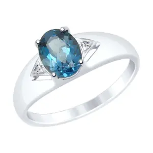 Кольцо Sokolov и Diamant серебро 92011504 (Sokolov и Diamant, Россия)