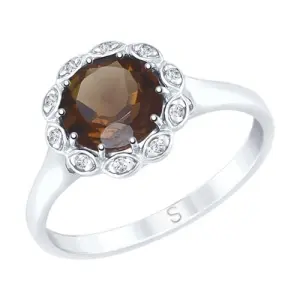 Кольцо Sokolov и Diamant серебро 92011640 (Sokolov и Diamant, Россия)