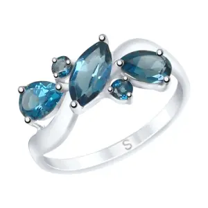 Кольцо Sokolov и Diamant серебро 92011657 (Sokolov и Diamant, Россия)