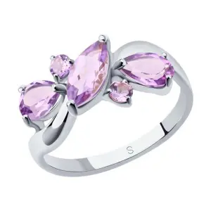 Кольцо Sokolov и Diamant серебро 92011658 (Sokolov и Diamant, Россия)