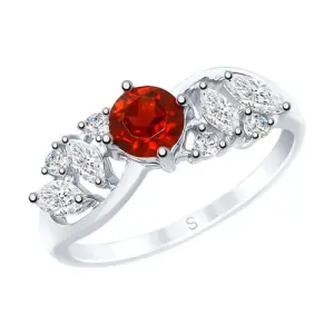 Кольцо Sokolov и Diamant серебро 92011668 (Sokolov и Diamant, Россия)