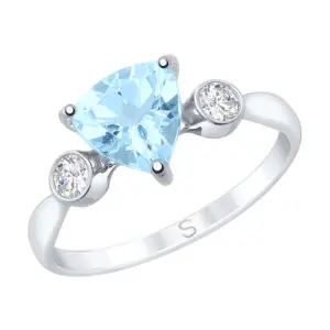 Кольцо Sokolov и Diamant серебро 92011743 (Sokolov и Diamant, Россия)
