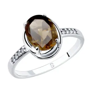 Кольцо Sokolov и Diamant серебро 92011770 (Sokolov и Diamant, Россия)